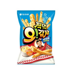 오리온 찍먹 오감자 버터갈릭감자튀김맛 (115G)