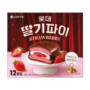 롯데 딸기파이 (420G)