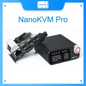 Sipeed NanoKVM-Pro는 기가비트 이더넷, WiFi 6 및 이더넷을 통한 4K 원격 서버 및 NAS 관리를 지원합니다.