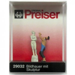 16000 프레이저 Preiser FSP29032 조각하고 있는 조각가 1:87 (도색:1명) - 미니어처 인체모형