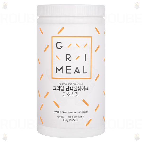 그리밀 단백질 쉐이크 단호박맛 제품 이미지