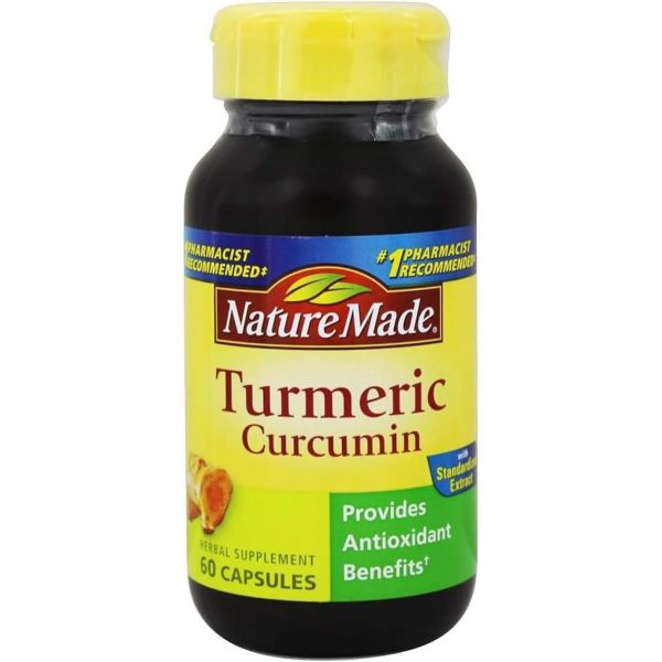 Turmeric Curcumin 60 Capsules  알약/캡슐  1개