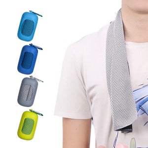 쿨타올 스포츠타올 실리콘케이스 - 기념품 판촉물 주문제작, 행사 기념품 제작