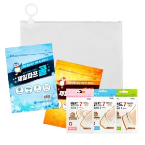 제일파프1p+밴드7세븐1p 파우치세트 기념품 판촉물 맞춤제작
