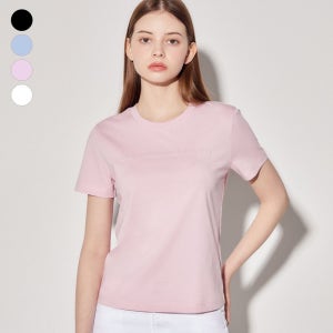 [롯데백화점] 게스 진 여성 1981 발포 반팔티셔츠 OP2K9403 LE1219904194