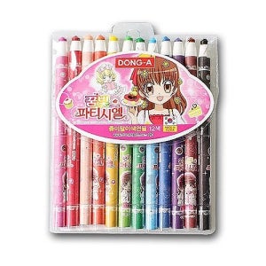 동아 [동아] 꿈빛파티시엘 종이말이색연필12색