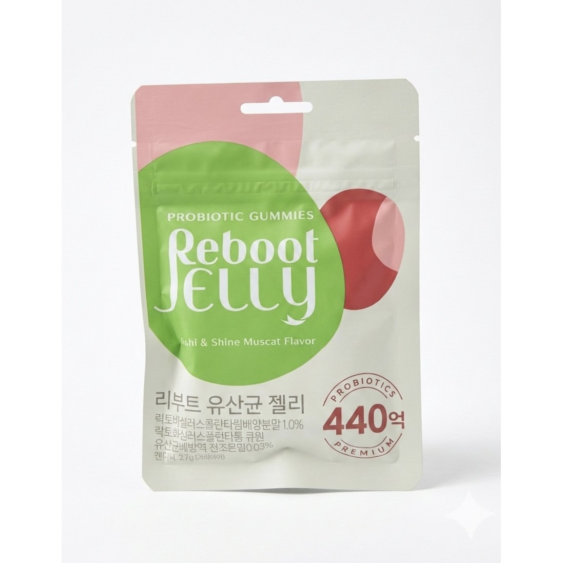 <b>리부트</b> 어린이 온가족 유산균 젤리 440억  27g  2개