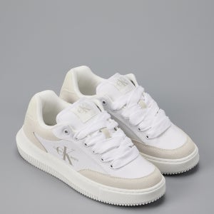 [캘빈클라인 진] 여 화이트크림 여성 말모 BTW 스니커즈 YW01452 0K8