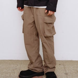 [칼라파타르] UTILITY NYLON RIPSTOP SEMI-WIDE PANTS - BEIGE KC1PT1220MBG