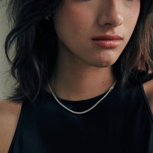 [베흐트] [925 silver] Un.silver.198 / anse dew necklace Un.silver.198