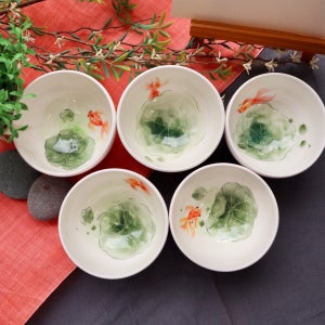 금붕어 막걸리잔, 햇살정원