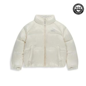 내셔널지오그래픽 키즈 K254UDW960 키즈 글로시 덕 다운 점퍼 IVORY