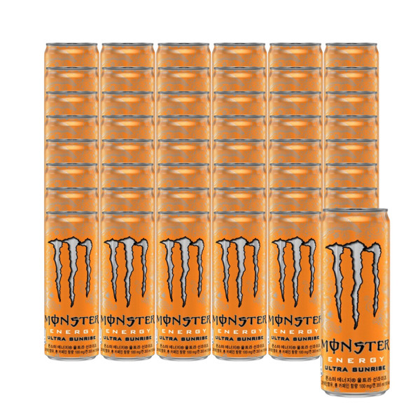 몬스터 에너지 선라이즈 355ml 48캔 (37,500원) (무료)