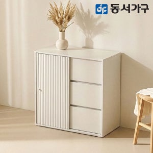 아몬 E0 템바보드 슬라이딩 수납장 800 1도어 서랍 DF645873