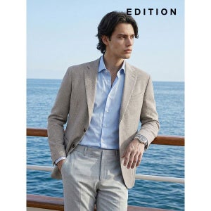 에디션 [하프클럽] 마이크로체크 썸머 자켓 (NEE2KG1602)