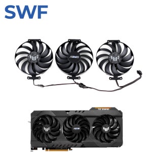 ASUS Radeon RX 6950 6900 6800 6700 XT TUF OC 게임용 그래픽 카드 팬 CF1010U12S FDC10U12S9-C 용 95MM CF1010U12D 