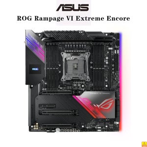 ASUS ROG Rampage VI Extreme Encore 마더보드 소켓 LGA2066 CPU DDR4 4266(O.C) 메모리 칩셋 X299 확장 ATX 메인보드