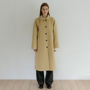 [튜드먼트] [여울 착용]_BALMACAAN WOOL COAT BUTTER