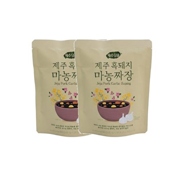제주담음 제주흑돼지마농짜장 오뚜기 즉석밥 자취