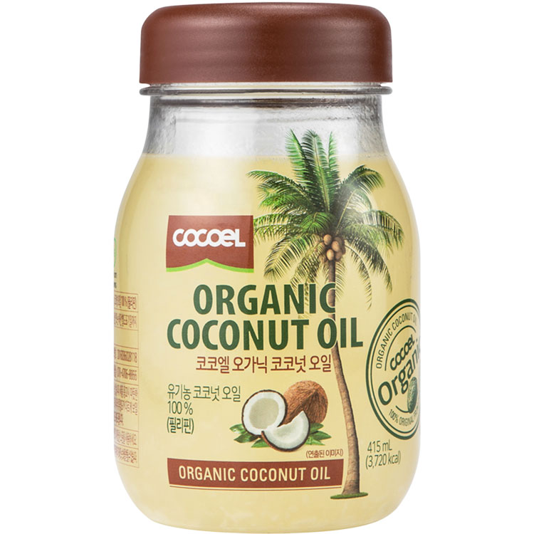 제이엔제이트레이드 코코엘 오가닉 <b>코코넛 오일</b> 415ml, 1개