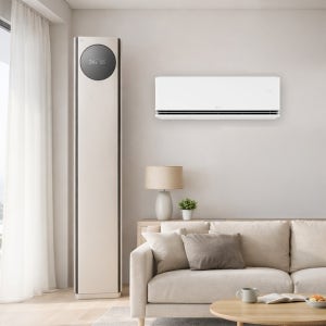 LG 휘센 AI 오브제컬렉션 타워I 에어컨 2in1 (9시리즈) FQ25GN9BE2