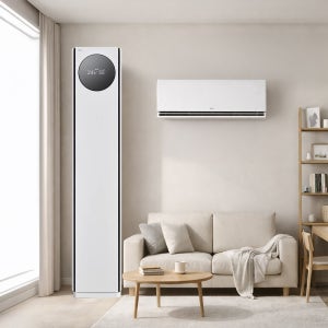 LG 휘센 AI 오브제컬렉션 타워I 에어컨 2in1 (9시리즈) FQ18GN9HE2