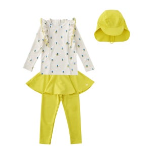 러플 플라워 올오버 수영복SET (26940-621-50)