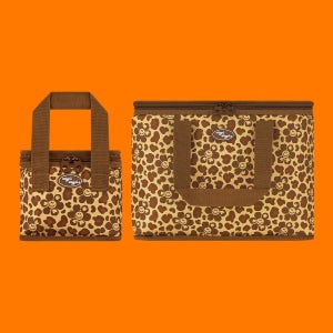 보냉백(S/L) - Smile We Love Safari, 피크닉 가방 쿨러백 이유식 곰돌이 가방 아이스 박스 캠핑 쿨러백 미니 보냉가방 소프트 피크닉 체크 데일리