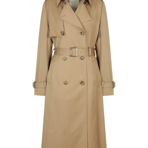 클래식 더블 브레스트 롱 트렌치코트-DCJTD4901W