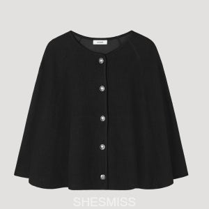 쉬즈미스 라운드 케이프 가디건 SSKCDP31040