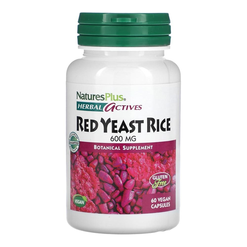 <b>네이처스플러스</b> 허벌 액티브 홍국 600mg 60정, 3개