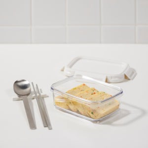 [자주] 쌓기 편리한 클리어 밀폐용기 460ml - 투명 (J70N9021044)