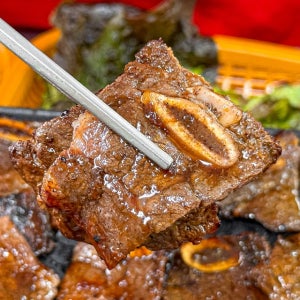 [LA갈비 9900원!!] 가성비 만점!! 청정우 수제양념 LA양념갈비 500g