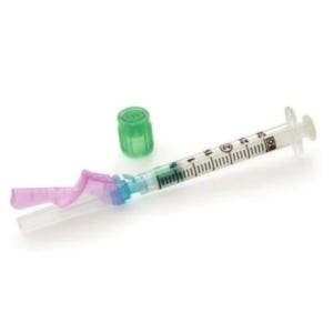 [BD] 동맥혈 채취용 주사기 Eclipse ABGA 364391 3ml (23G, 1인치, 100개, 채혈/베큐테이너)