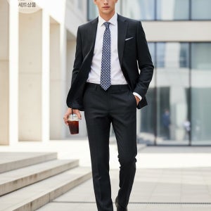 [지오지아] 미라클 카키 정장세트 (ABE2SB1201_ABE2SP1201_KH)