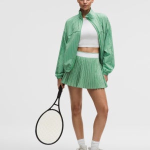 룰루레몬 여성 나이프 플리트 하이라이즈 테니스 스커트