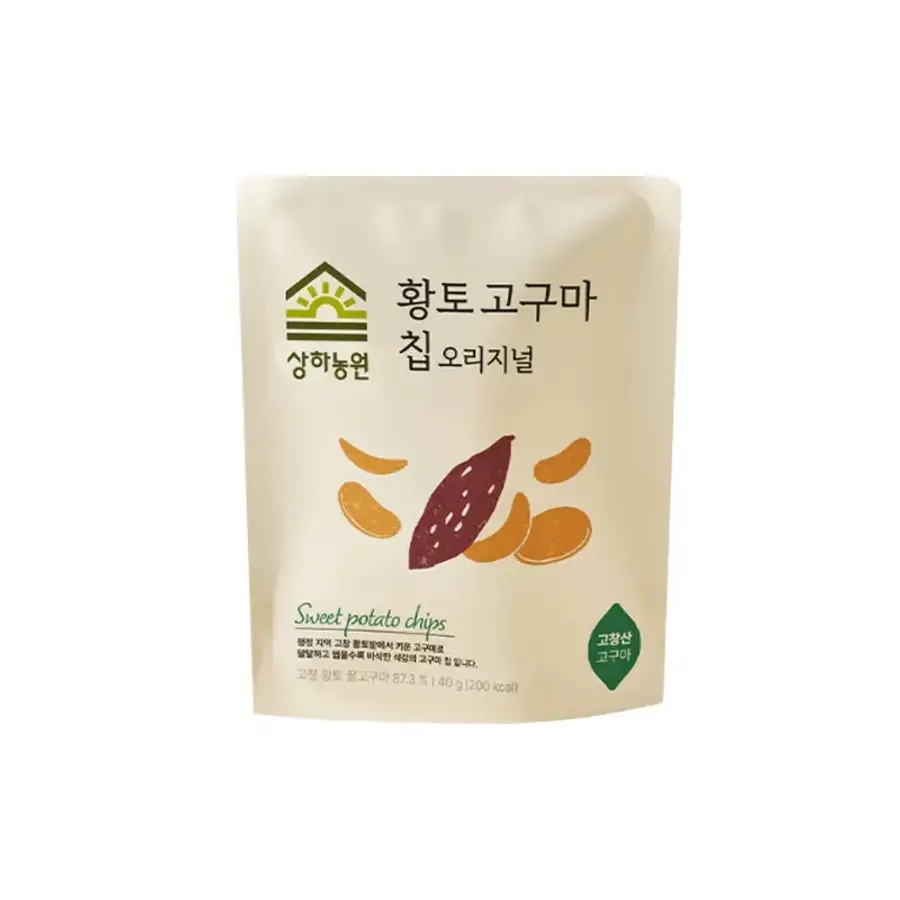 상하농원 황토 고구마칩 오리지널 성분 분석