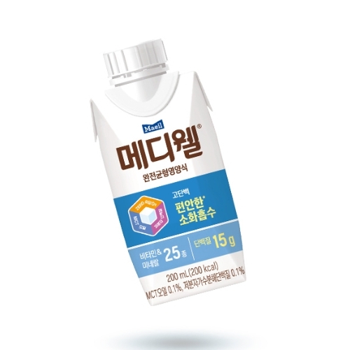메디웰 완전균형영양식 고단백 , 200ml, 18개