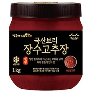 김구원선생 장수 보리고추장 제품 이미지