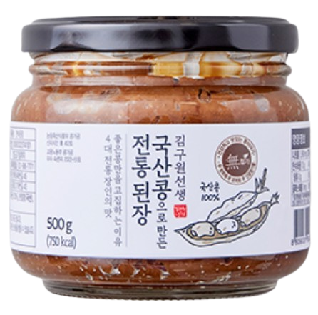 김구원선생 국산콩으로 만든 전통 된장 제품 이미지