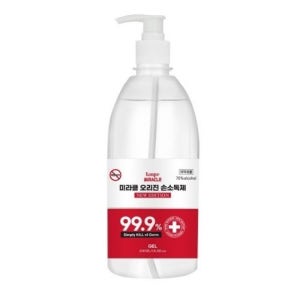 미라클 오리진 겔 손소독제 500ml 100개