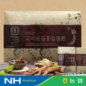 강화농협 6년근 홍삼절편 홍삼선물세트 20g*10갑