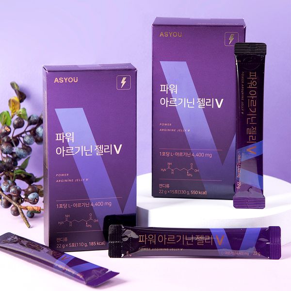 [환인제약애즈유] [에너지<b>스틱</b>/3BOX] 장어6마리 고함량 <b>L-아르지닌</b> 파워 아르기닌젤리V