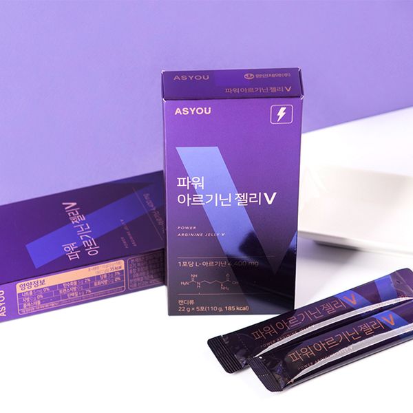 [환인제약애즈유] [에너지<b>스틱</b>/2BOX] 장어6마리 고함량 <b>L-아르지닌</b> 파워 아르기닌젤리V