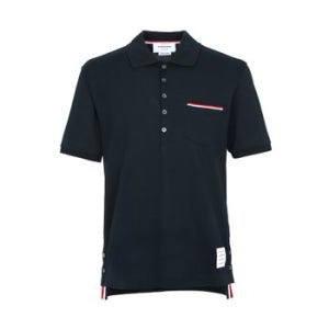 톰브라운 남성 카라 반팔티셔츠 MJP022A 01455 415
