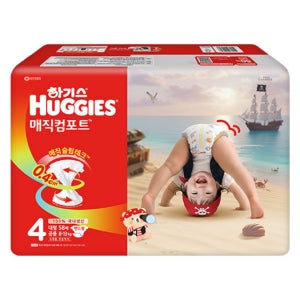 하기스 매직컴포트 밴드 4단계(대형) (58매)