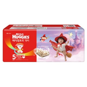 하기스 매직컴포트 팬티 5단계(특대형) (38매)