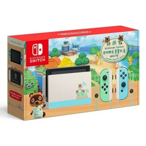 [닌텐도] 스위치 본체 배터리개선판 동물의숲에디션 EV