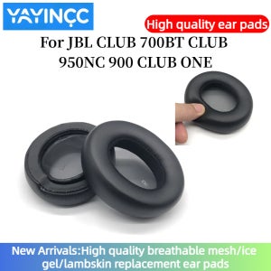 JBL CLUB 700BT CLUB 950NC 900 CLUB ONE 게이밍 헤드폰 헤드셋 이어패드용 YAYINCC 교체용 폼 이어 패드 쿠션 커버
