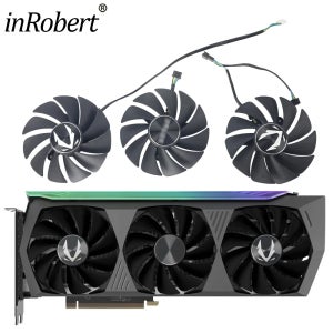 ZOTAC RTX 3070 3080 3090 Trinity OC 그래픽 카드 냉각 87MM GA92S2U 용 RTX 3070Ti 3080Ti 쿨러 팬 교체